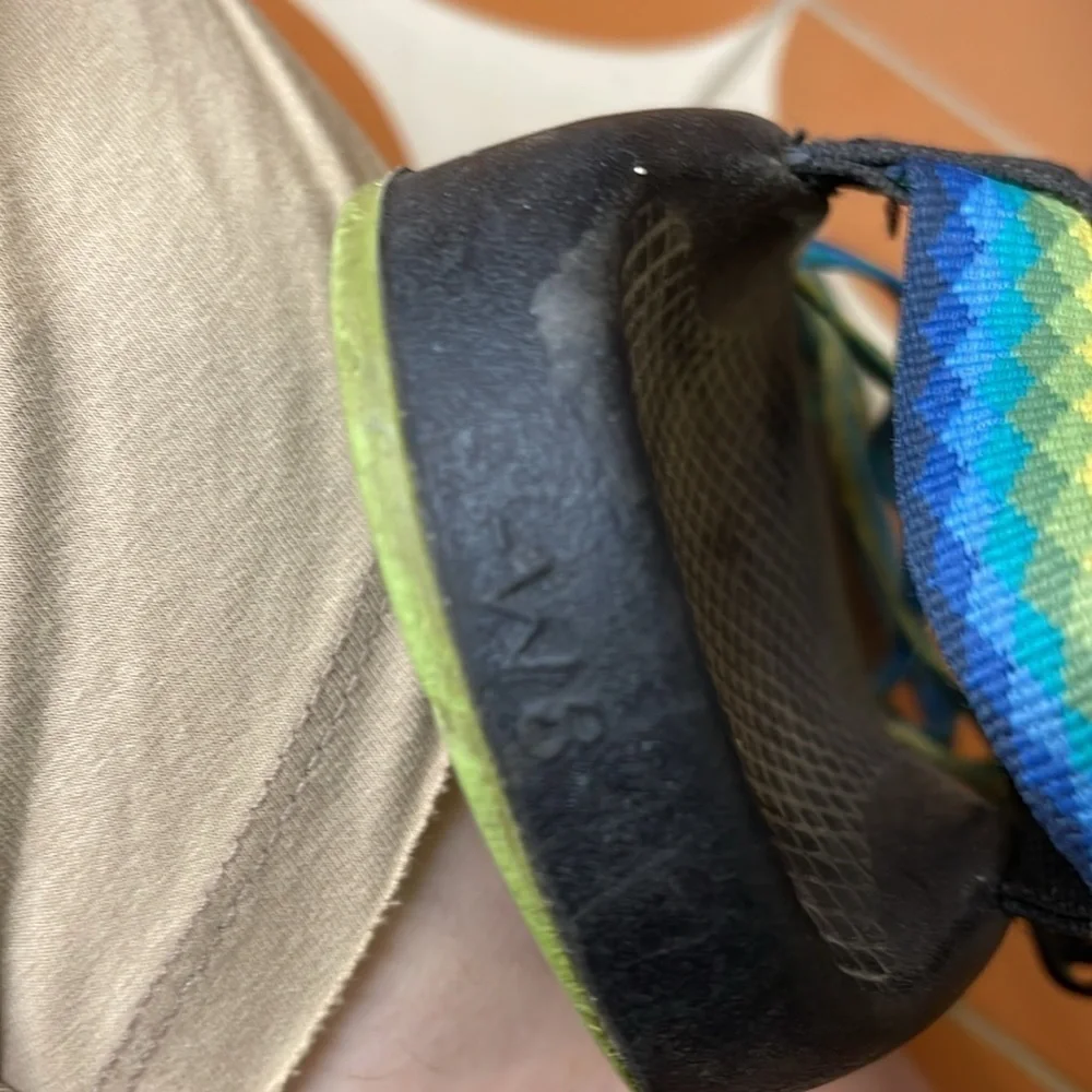 Chaco Z Yampa Fresh Blue and Green Sandals